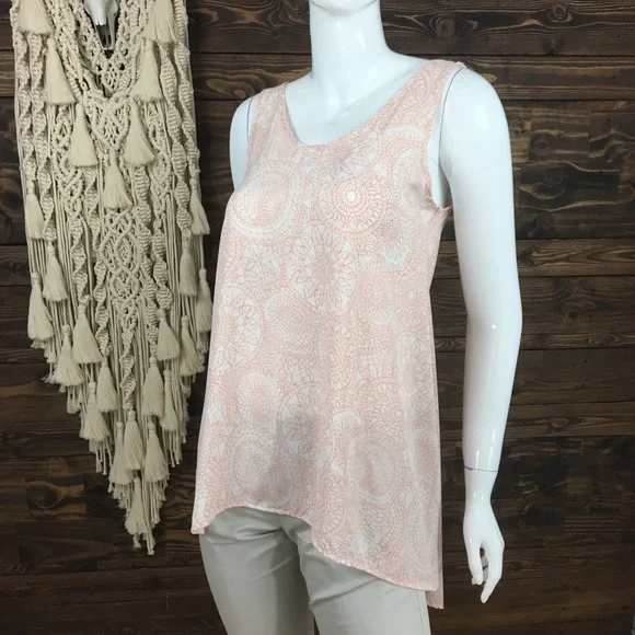 Painted Threads | High Low Tunic Blouse Bohemian Design - Picture 6 of 7